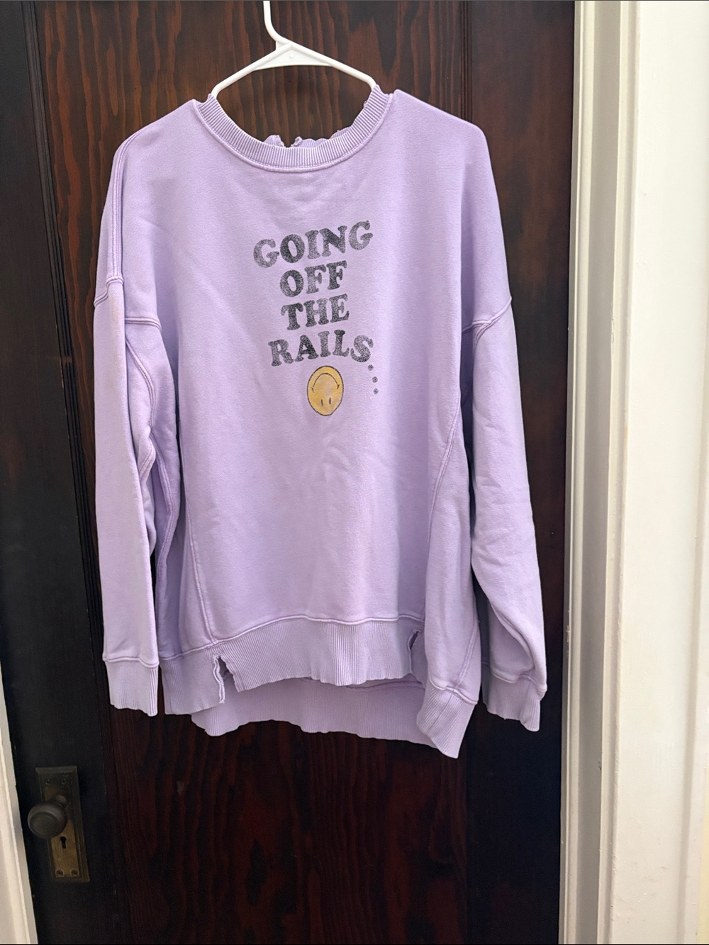 aerie Lavender Crewneck Pullover